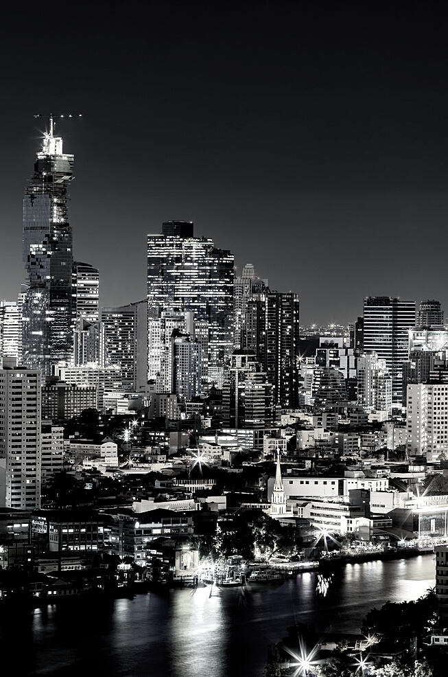 Cityscape of Bangkok, Thailand